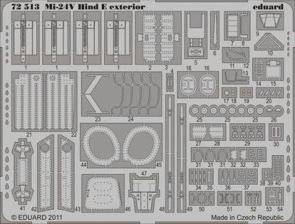 1:72 Mi-24V Hind E exterior