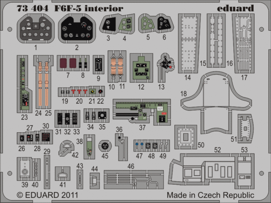 1:72 F6F-5 interior S.A.
