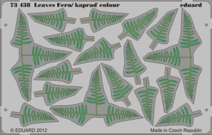 1:72 Leaves Fern / kapraď colour