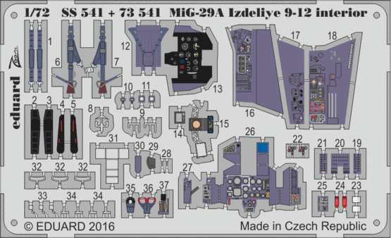 1:72 MiG-29A Izdeliye 9-12
