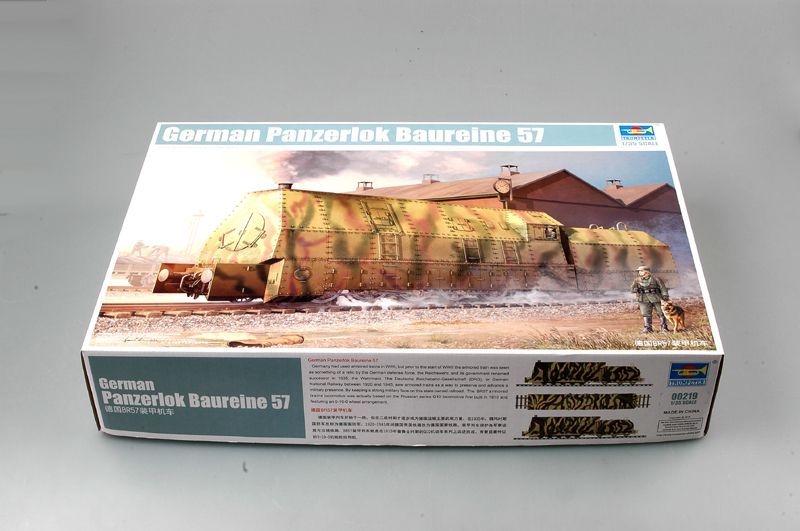 1:35 German Panzerlok BR57 Armoured Locomotive