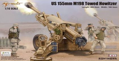 1:16 US 155mm M198 Towed Howed Howitzer