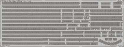 1:350 Prinz Eugen railings