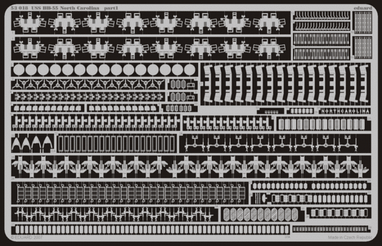 1:350 USS BB-55 North Carolina