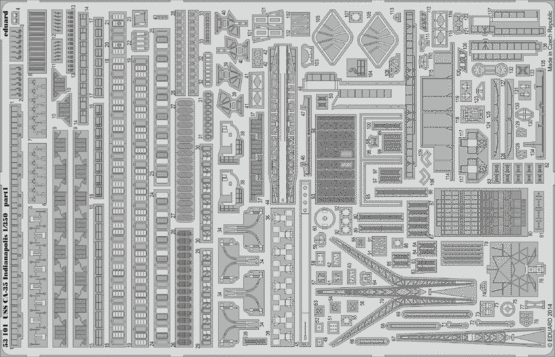 1:350 USS CA-35 Indianapolis