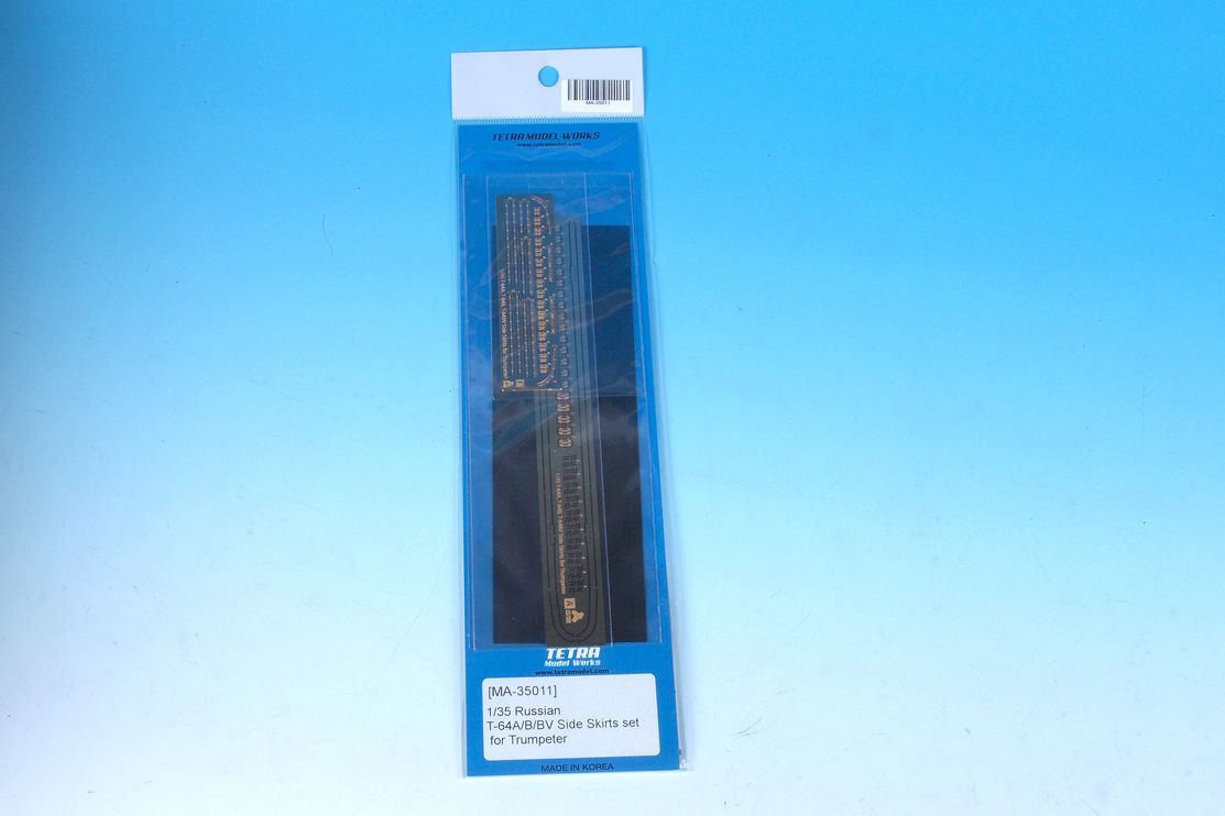 1/35 Russian T-64A/B/BV Side Skirts set for Trumpeter