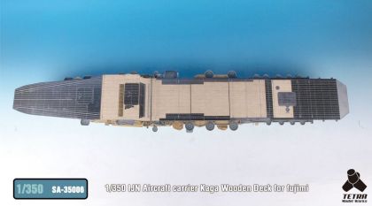 1/350 IJN Aircraft carrier Kaga Wooden Deck for fujimi
