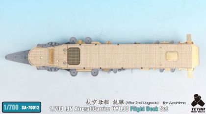 1/700 IJN AircraftCarrier Ryujo After 2nd Upgrade Flight Deck Set (for Aoshima)