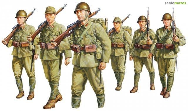 1:35 Imperial Japanese Army Marching Set