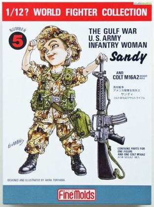 1:12 World Fighter Collection The Gulf War U.S. Army Infantry Woman 