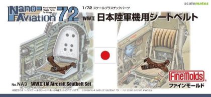 1:72 Nano Aviation 72 WWII IJA Aircraft Seatbelt Set