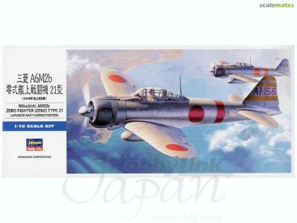 1:72 A6M2B Zero Fighter Type 21