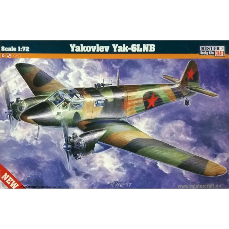 1:72 Yakovlev Yak-6 LNB