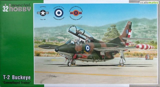 1:32 T-2 Buckeye Camouflaged Trainer