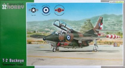 1:32 T-2 Buckeye Camouflaged Trainer