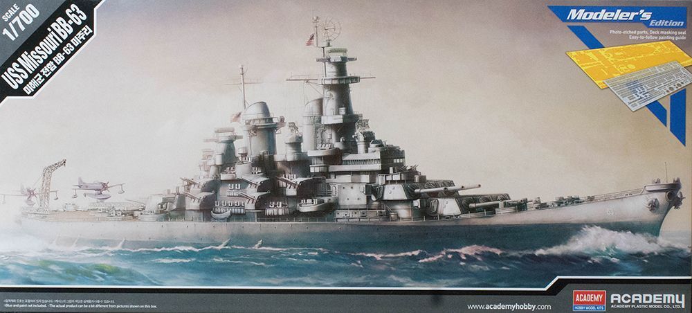 1:700 USS Missouri BB-63 Modellers Edition