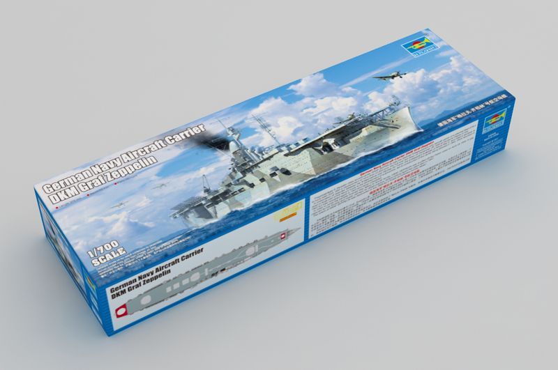 1:700 German Navy Aircraft Carrier DKM Graf Zeppelin