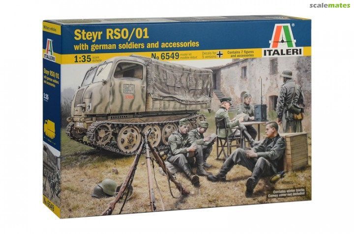 1:35 Steyr RSO/01 with German Soldiers