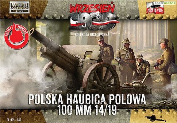 1:72 Polish haubica (howitzer) 100 mm wz.14/19