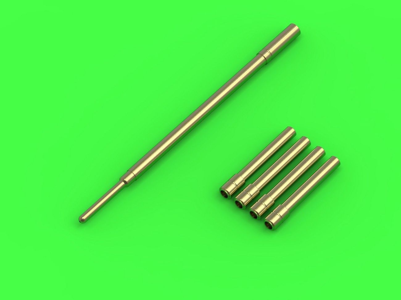 1:48 Hawker Tempest Mk.II/Mk.V/Mk.VI and Hawker Fury/Sea Fury - Hispano Mk.V cannon barrel tips and