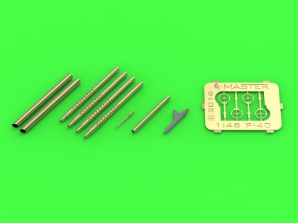 1:48 Curtiss P-40B/C - US version - Browning .30 cal and US type Pitot Tube