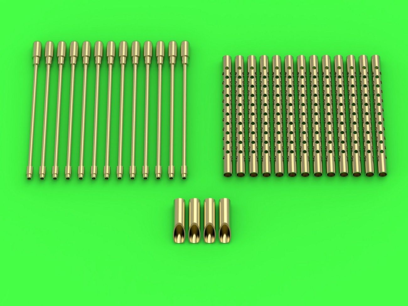 1:48 Boeing B-17F/B-17G Flying Fortress - machine gun set - Browning M2 aircraft .50 caliber barrels