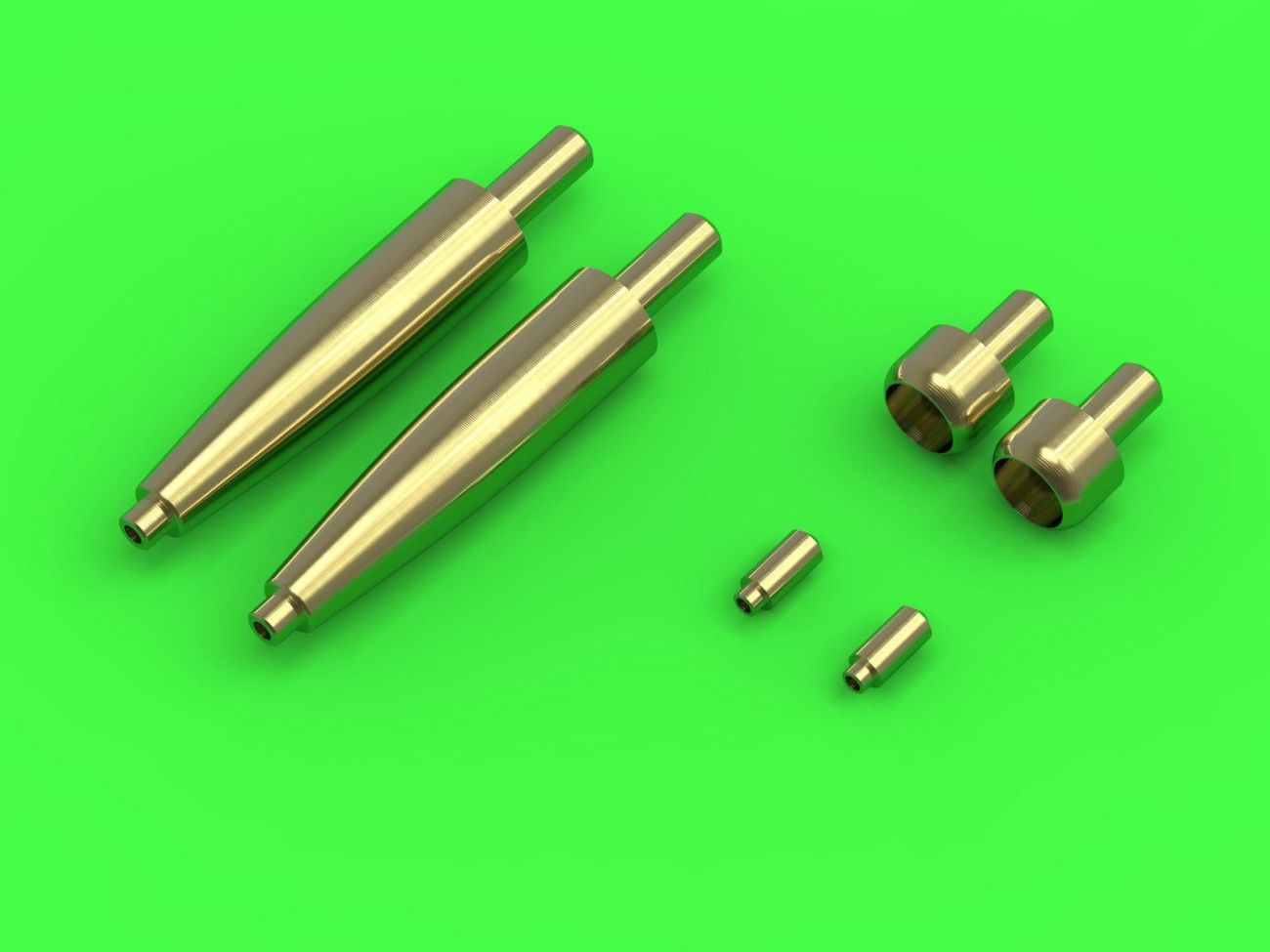 1:72 Spitfire Mk.IXe/XVIe late version (rounded fairings) - Hispano 20mm & Browning .50cal in fairin