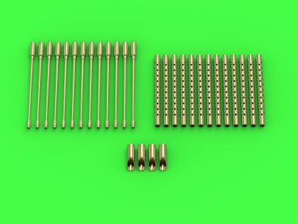 1:72 Boeing B-17E/B-17F/B-17G Flying Fortress - machine gun set - Browning M2 aircraft .50 caliber b