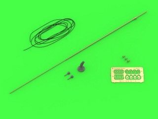 1:35 Antenna Comrod VHF3088VM - used on KTO Rosomak and other vehicles (1pc) - TILTED version