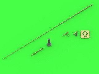 1:35 Antenna AT-1011/U HF with Tilt Adapter RF-1980-AT-001 - used on KTO Rosomak and other vehicles