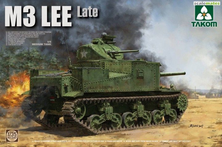 1:35 US Medium Tank M3 Lee (Late)