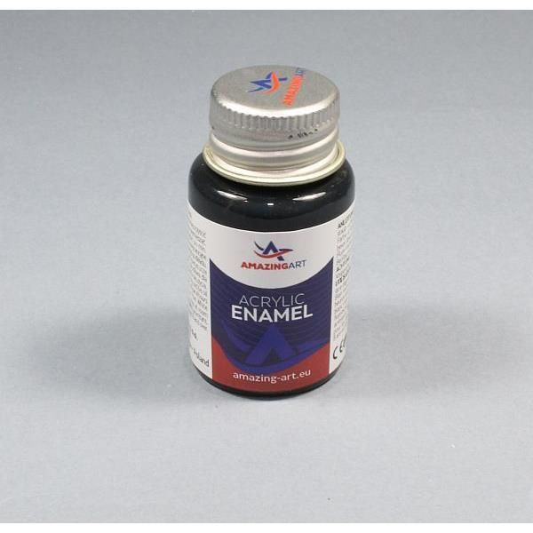 ACRYLIC ENAMEL - Black Olive Mat 15ml