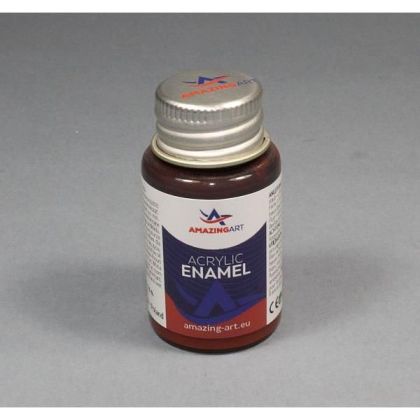 ACRYLIC ENAMEL - Chestnut Brown Mat 15ml