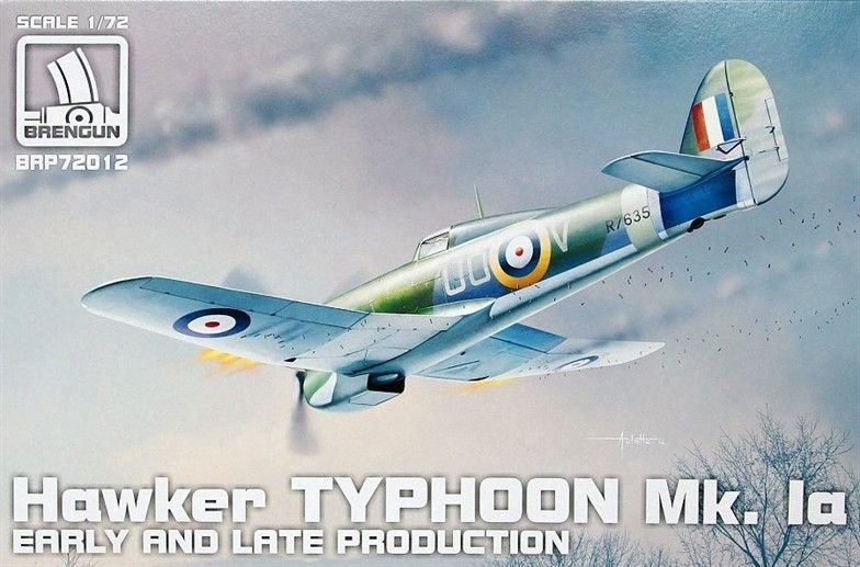 1:72 Typhoon Mk.Ia Early and late production