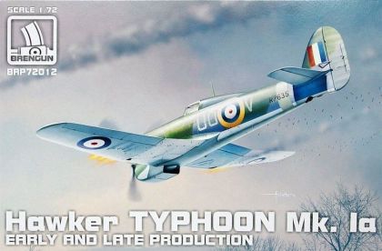 1:72 Typhoon Mk.Ia Early and late production