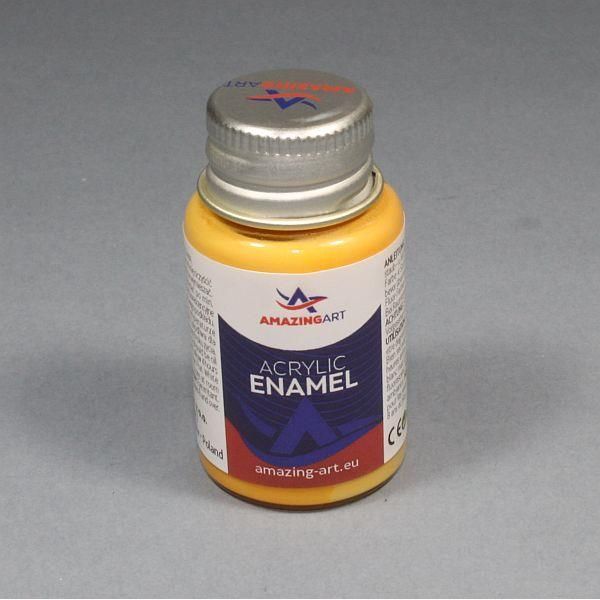 ACRYLIC ENAMEL - Dahlia Yellow Mat 15ml