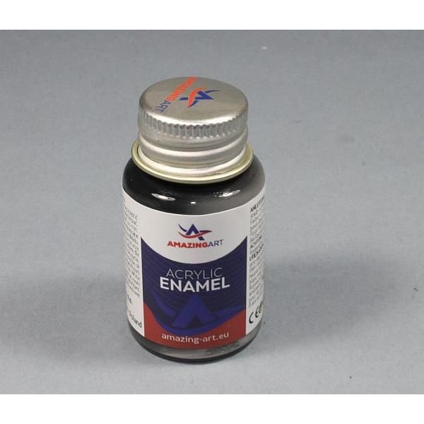 ACRYLIC ENAMEL - Graphite Grey Mat 15ml