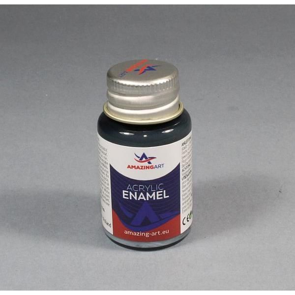 ACRYLIC ENAMEL - Grey Blue Mat 15ml