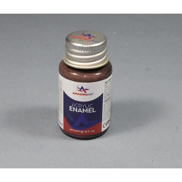 ACRYLIC ENAMEL - Grey Brown Mat 15ml
