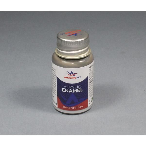 ACRYLIC ENAMEL - Light Grey Semi-Gloss 15ml