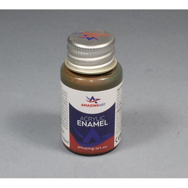 ACRYLIC ENAMEL - Olive Brown Mat 15ml