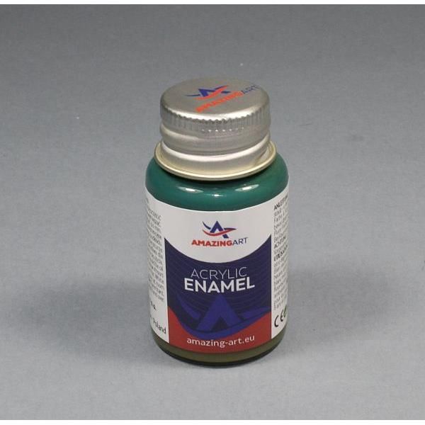 ACRYLIC ENAMEL - Olive Green Semi-Gloss 15ml