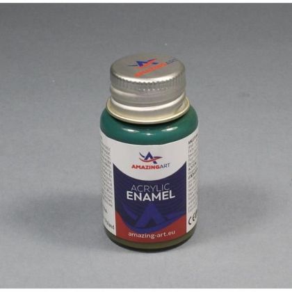 ACRYLIC ENAMEL - Olive Green Semi-Gloss 15ml