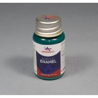 ACRYLIC ENAMEL - Opal Green Mat 15ml