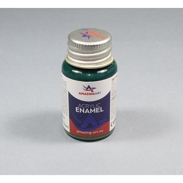 ACRYLIC ENAMEL - Pine Green Mat 15ml