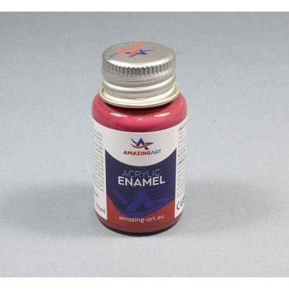 ACRYLIC ENAMEL - Red Violet Mat 15ml