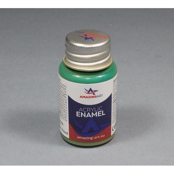 ACRYLIC ENAMEL - Reseda Green Semi-Gloss 15ml