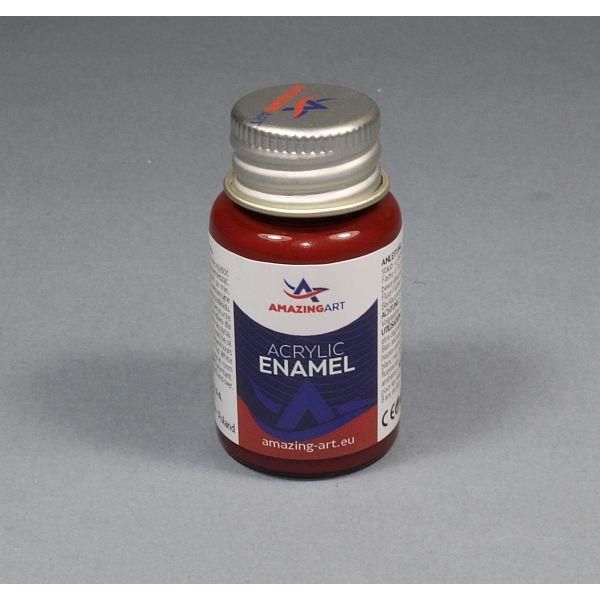ACRYLIC ENAMEL - Rurple Red Semi-Gloss 15ml