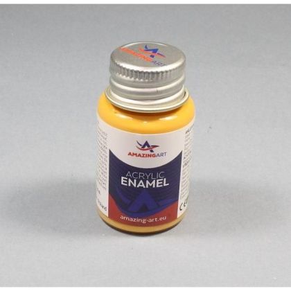 ACRYLIC ENAMEL - Saffron Yellow Mat 15ml
