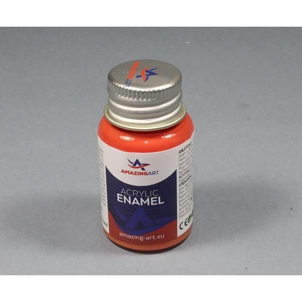 ACRYLIC ENAMEL - Salmon Orange Mat 15ml